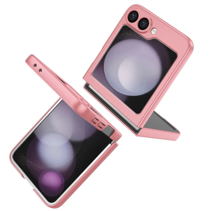 Taltech - Galaxy Z Flip 6 5G Mobilskal Ringhållare - Rosa