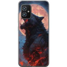 iSecrets - Genomskinligt Skal kompatibel med Asus Zenfone 8 med Ylande varg