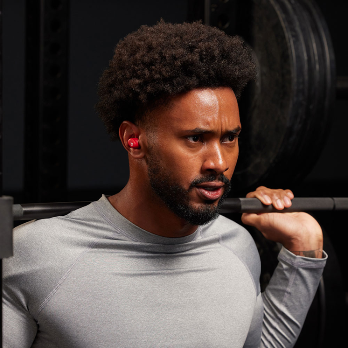 Apple - Apple Beats Solo Buds In-Ear Trådlös - Genomskinligt Röd