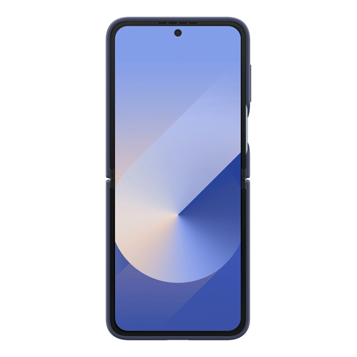 Samsung - Mobilskal till Samsung Galaxy Z Flip 6 Silikon - Marinblå