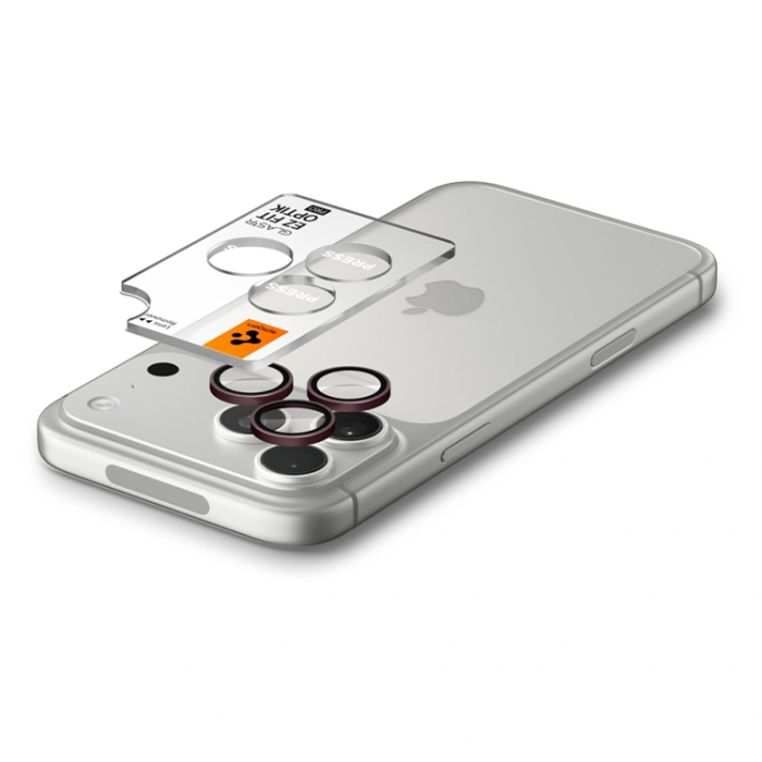 Spigen - Spigen [2-Pack] Härdat Glas Kameralinsskydd För iPhone 18 Pro/18 Pro Max EZ Fit