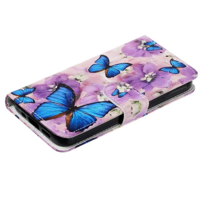OEM - iPhone 14 Plus Plånboksfodral Folio Flip - Butterfly