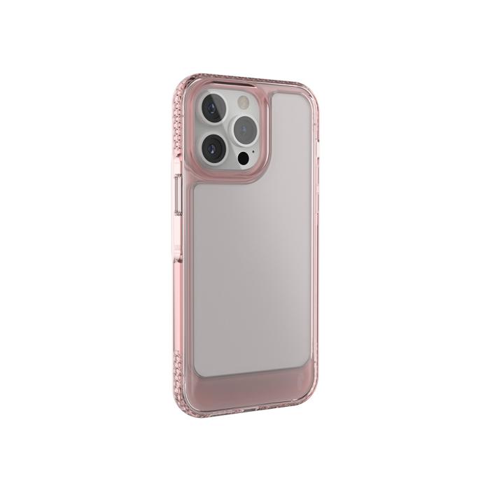OEM - iPhone 15 Pro Skal Transparent Rosa Stöttålig