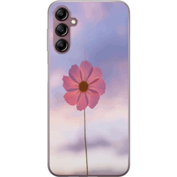 iSecrets - Mobilskal till Samsung Galaxy A14 5G med Rosa blomma