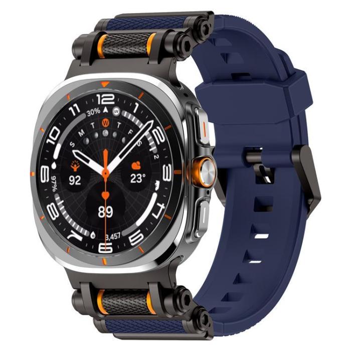 Boom of Sweden - Galaxy Watch Ultra (47mm) Armband Rotation Axis Silikon - Blå