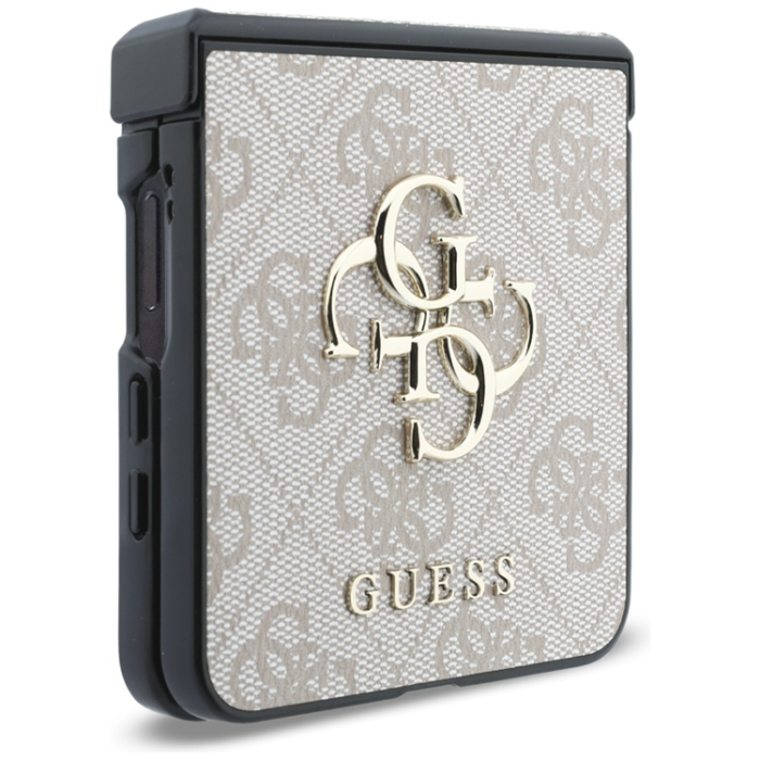 Guess - Guess Mobilskal För Galaxy Z Flip 8 Big 4G Logo - Rosa