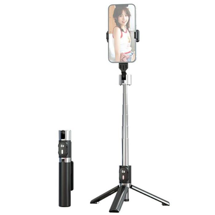 USAMS - USAMS Selfiestick Trådlös Mini ZB324 - Svart