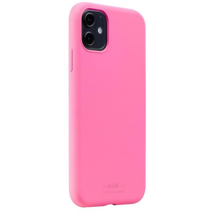 UTGATT1 - Holdit iPhone 11/XR Skal Silikon - Ljus Rosa