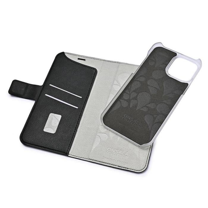 Onsala - Onsala iPhone 15 Pro Plånboksfodral Magsafe Eco - Svart