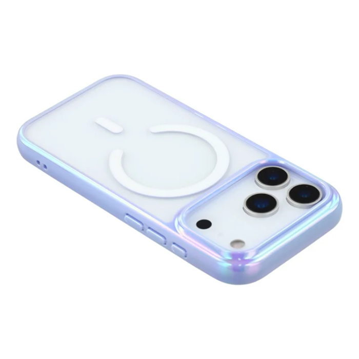 KIGC - KIGC iPhone 17 Pro Mobilskal Magsafe Dazzling Color - Lila