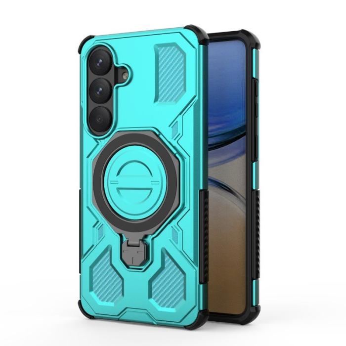 WANLONFENG - WANLONFENG Samsung Galaxy S26 Plus Skal PC TPU KJ Serie - Grön