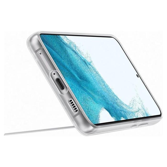 UTGATT1 - Samsung Standing Skal Galaxy S22 Plus - Transparent