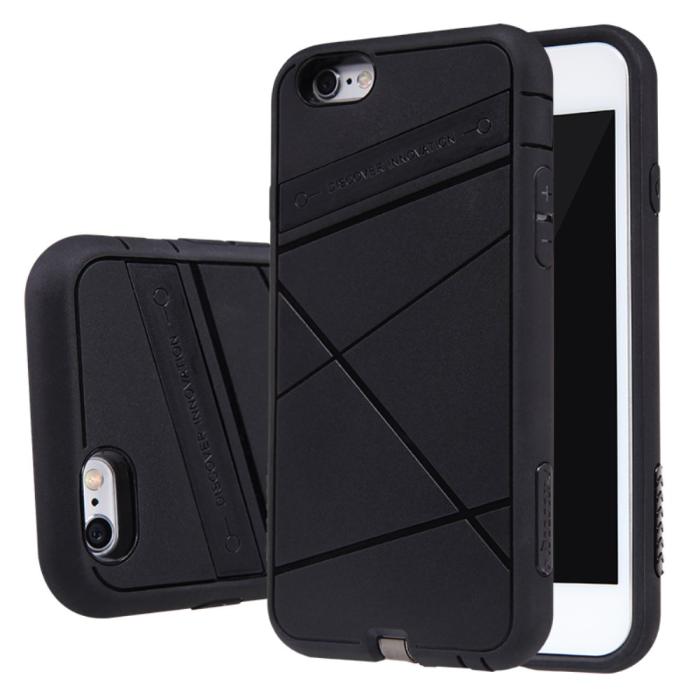 UTGATT5 - Nillkin Super Power Qi-skal till Apple iPhone 6 / 6S - Svart
