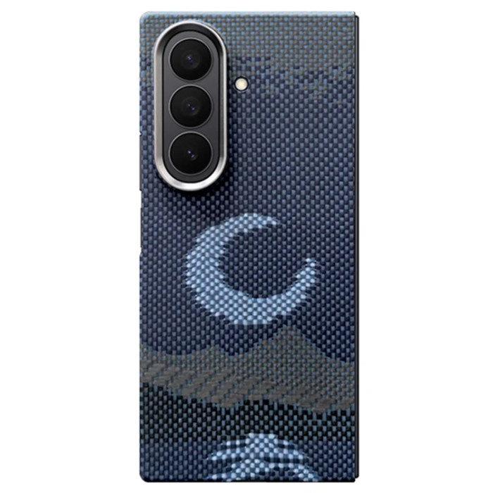 A-One Brand - Galaxy Z Fold 7 5G Mobilskal Magsafe Aramid Fiber - Moon