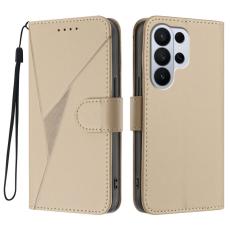 OEM - Triangle Mobilskal till Samsung Galaxy S26 Ultra KonstL&auml;der - Guld
