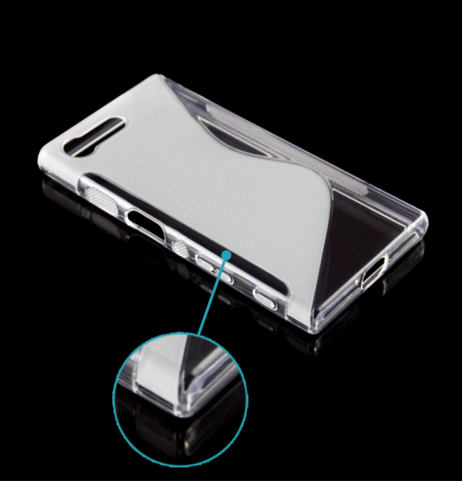 OEM - S-Line Skal till Sony Xperia X Compact - Vit