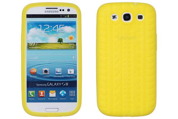 Tyre Silikonskal till Samsung Galaxy S3 i9300 (Gul) | 2353 | AlltMobil