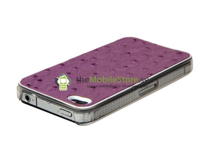 OEM - Baksideskal till Apple iPhone 4S/4 (OSTRIG LILA)