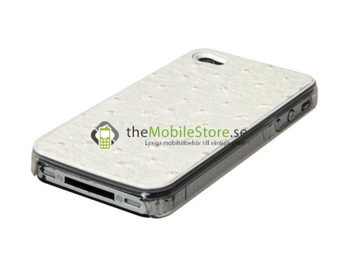 OEM - Baksideskal till Apple iPhone 4S/4 (OSTRIG VIT)
