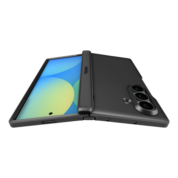 Spigen - Spigen Mobilskal För Galaxy Z Fold 8 Ultra MagSafe Slim Armor Pro - Svart