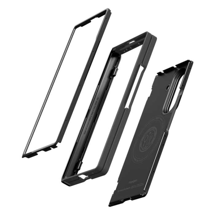 Spigen - Spigen Mobilskal För Galaxy Z Fold 8 Ultra MagSafe Slim Armor Pro - Svart