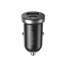 Maxlife - Maxlife Billaddare 35W 1xUSB-C 1xUSB PD QC MXCC-05 - Svart
