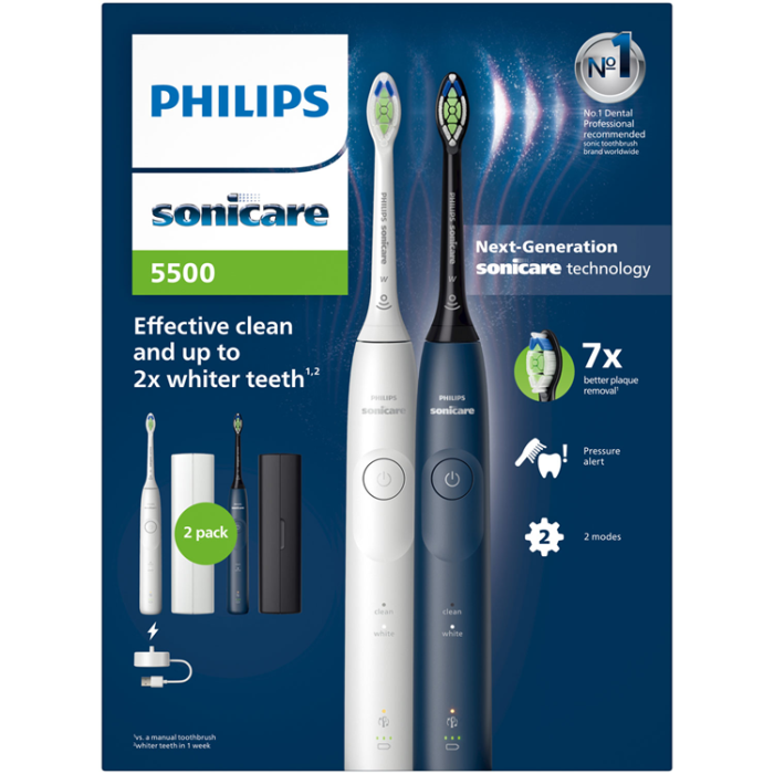 Philips - Philips Eltandborste Sonicare 5500 HX7119/01