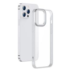 BASEUS - Baseus Crystal Skal iPhone 13 Pro Max - Grå