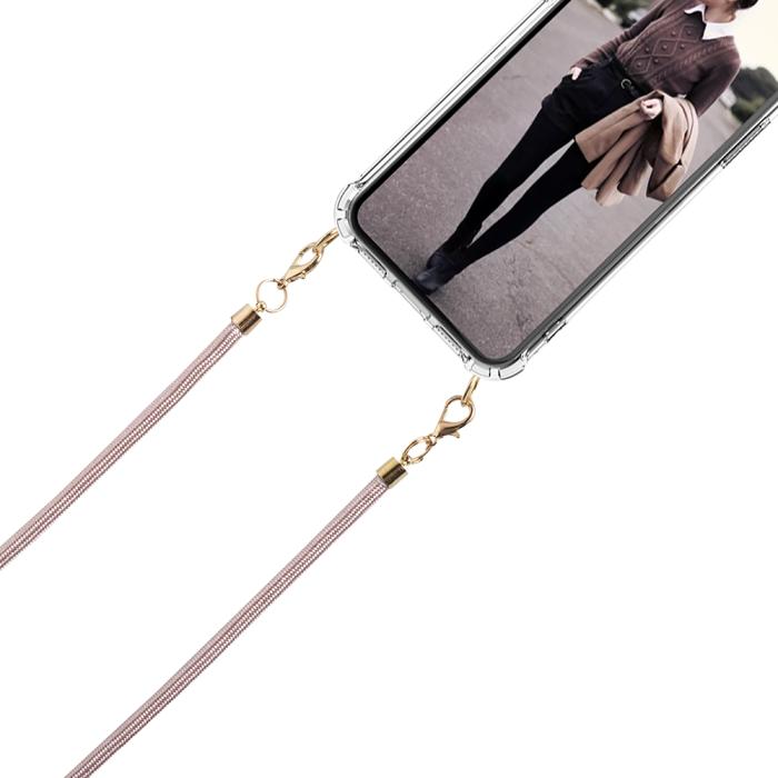 Boom of Sweden - Boom Halsbandsrem Rope - Rose Gold