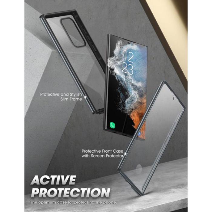 UTGATT - SupCase UB Edge Pro Skal Galaxy S22 Ultra - Svart