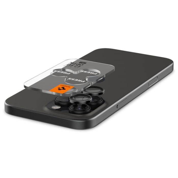 Spigen - Spigen [2-PACK] iPhone 14 Pro/14 Pro Max Kameralinsskydd i Härdat Glas
