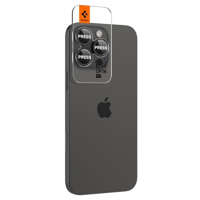 Spigen - Spigen [2-PACK] iPhone 14 Pro/14 Pro Max Kameralinsskydd i Härdat Glas