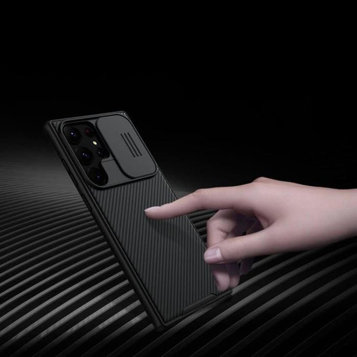 Nillkin - Nillkin Galaxy S23 Ultra Skal Camshield Pro - Svart