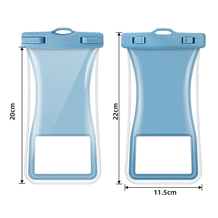 A-One Brand - Vattentätt Universal Mobilfodral med Floating Airbag 7.2'' - Rosa