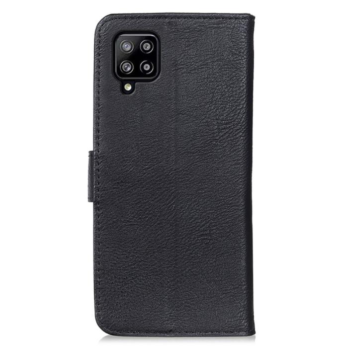 UTGATT1 - KHAZNEH Plånboksfodral Galaxy A22 4G - Svart