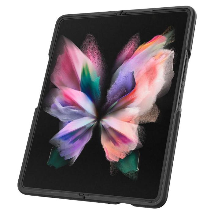UTGATT5 - Spigen Mobilskal Thin Fit Galaxy Z Fold 3 - Svart
