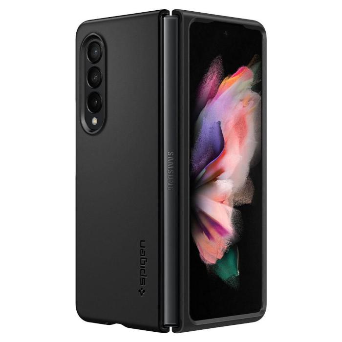 UTGATT5 - Spigen Mobilskal Thin Fit Galaxy Z Fold 3 - Svart