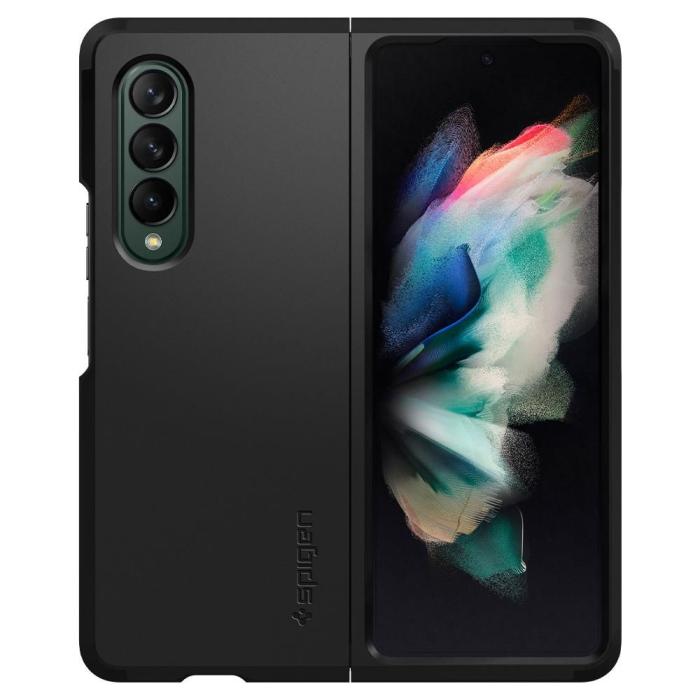 UTGATT1 - Spigen Skal Tough Armor Galaxy Z Fold 3 - Svart