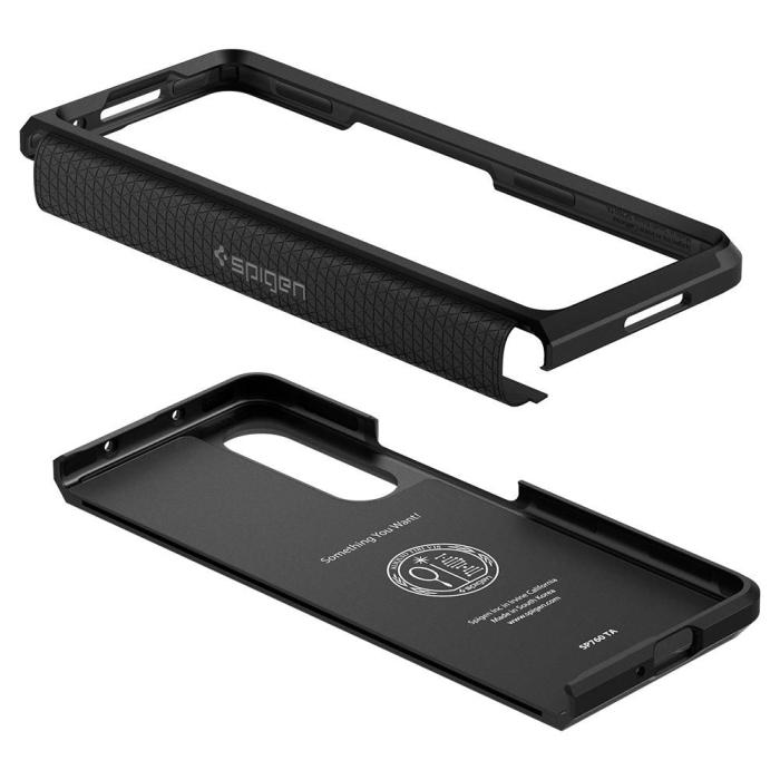 UTGATT1 - Spigen Skal Tough Armor Galaxy Z Fold 3 - Svart