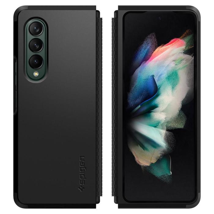 UTGATT1 - Spigen Skal Tough Armor Galaxy Z Fold 3 - Svart