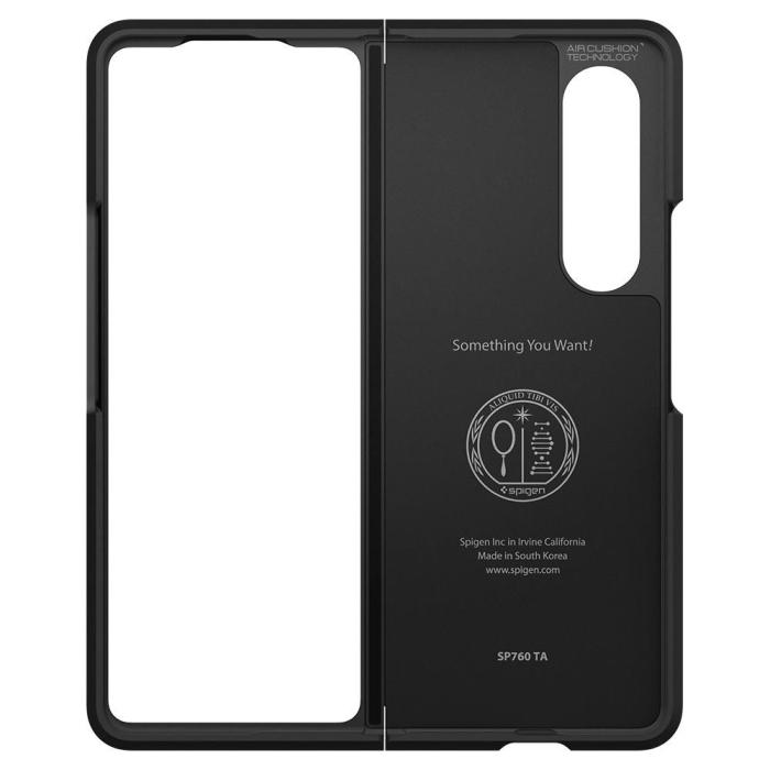 UTGATT1 - Spigen Skal Tough Armor Galaxy Z Fold 3 - Svart