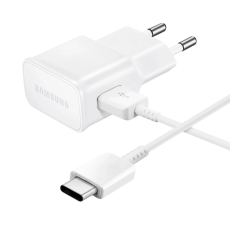 Samsung - Samsung Väggladdare 15W Med USB-A Till USB-C Kabel - Vit
