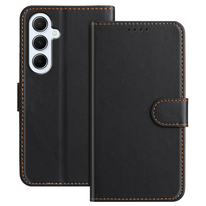 A-One Brand - Galaxy A17 / A26 Plånboksfodral Anti Drop - Svart