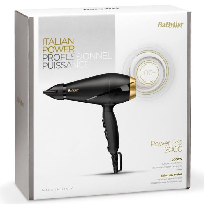 UTGATT5 - BABYLISS Hårfön Power Pro 2000 6704E