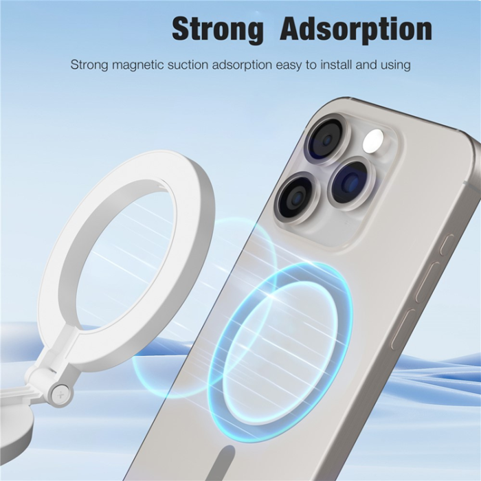 OEM - Magnetisk Mobil Ringlampa, Dimbar för Fotografering/Sminkning H22B