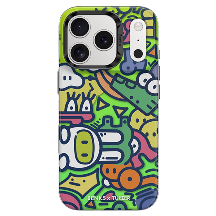 Benks - BENKS iPhone 17 Pro Max Mobilskal MagSafe Cartoon Pattern