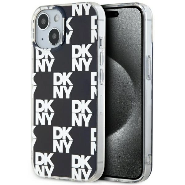 DKNY iPhone 15/14/13 Mobilskal IML Checkered Mono Pattern | 2353 | AlltMobil