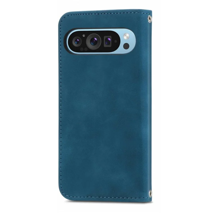 A-One Brand - Google Pixel 10/10 Pro Plånboksfodral Retro - Mörkblå