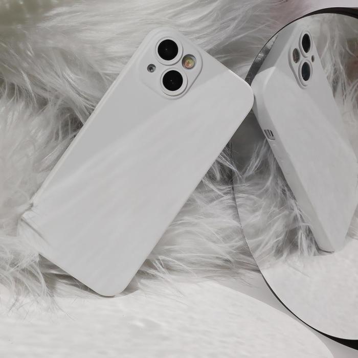 OEM - iPhone 13 Pro TPU Skal Stöttåligt Matt Vit