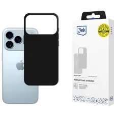 3MK - 3MK iPhone 17 Pro Max Mobilskal Silikon - Svart